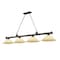 Z-Lite Cordon 4 Light Billiard, Bronze & Golden Mottle 2306-4BRZ-GM16 - alternate 1